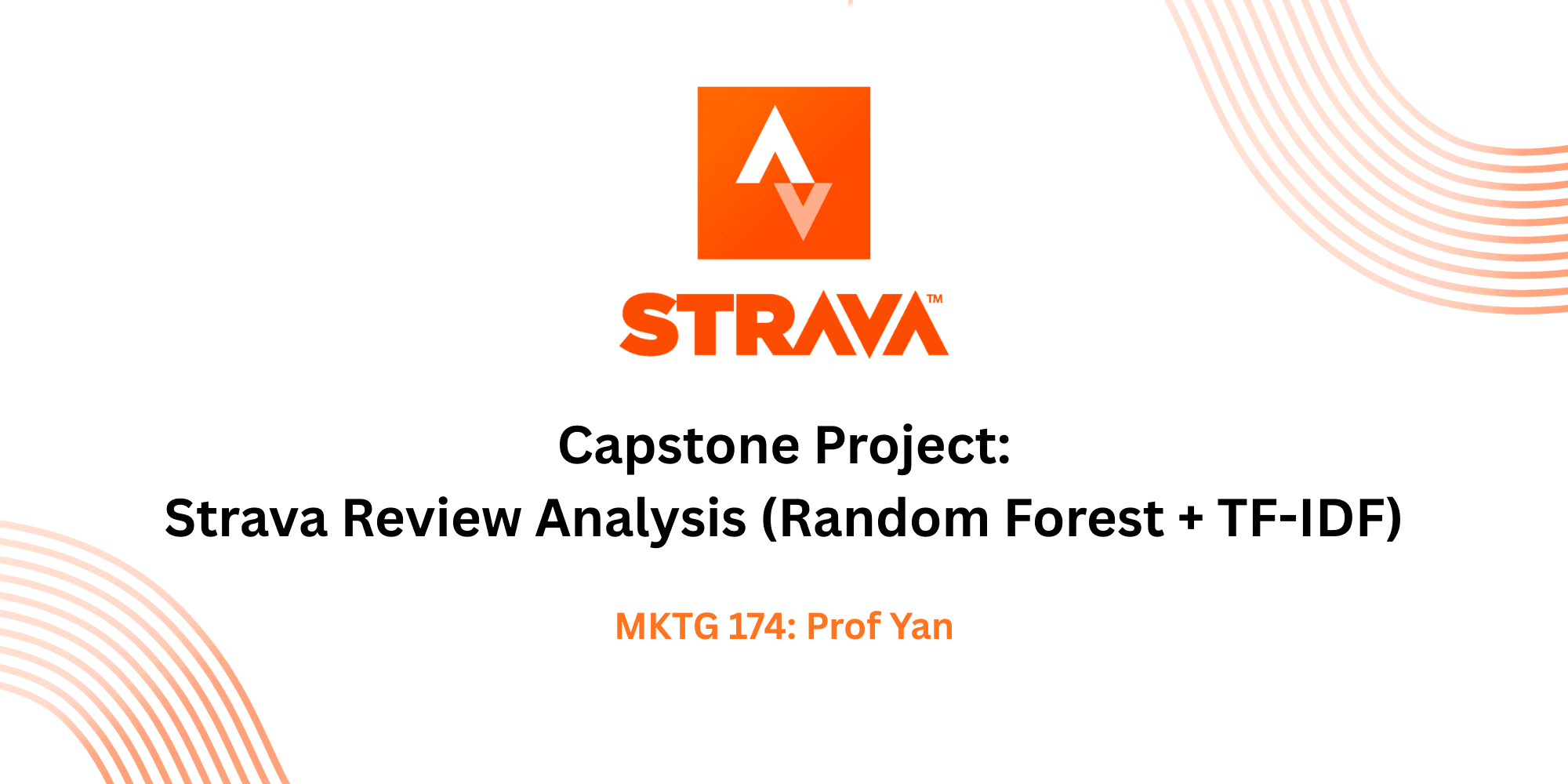 Strava App Review Sentiment Analysis cover image