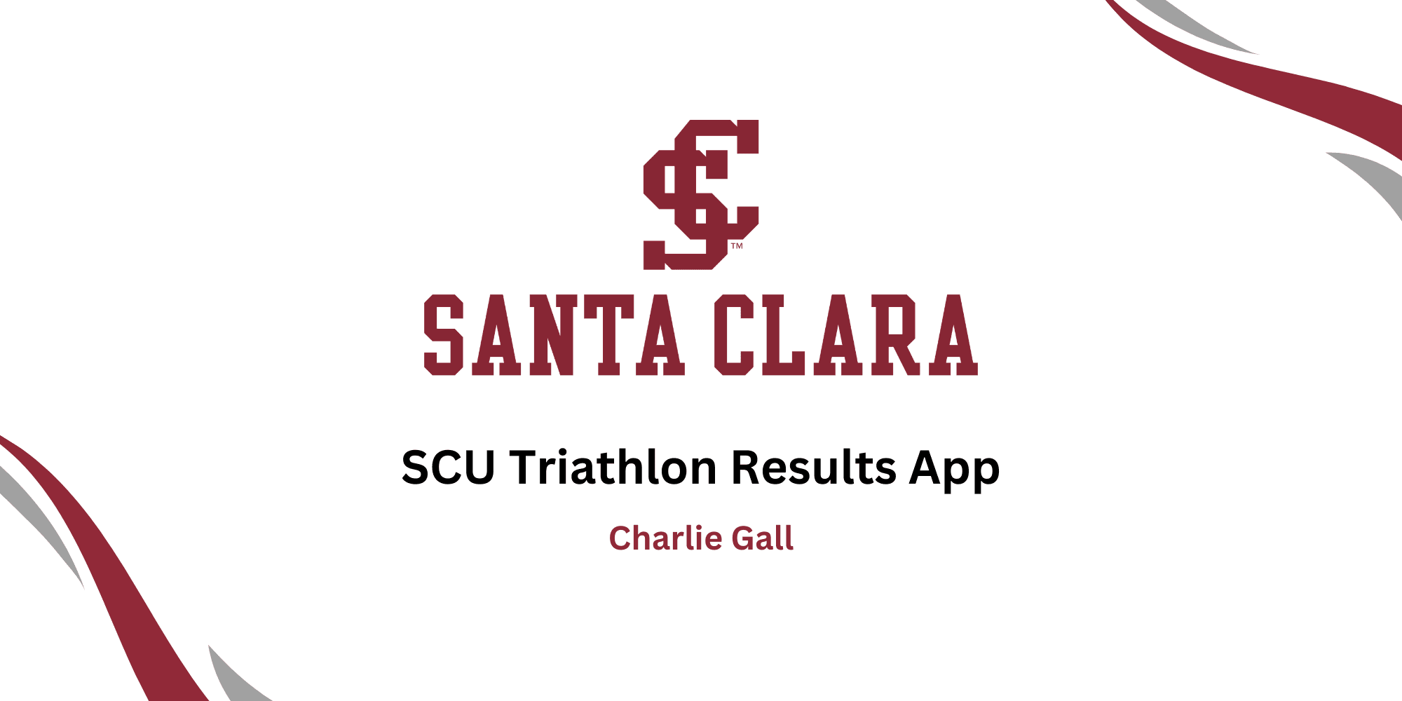 SCU Triathlon Race Results app cover image